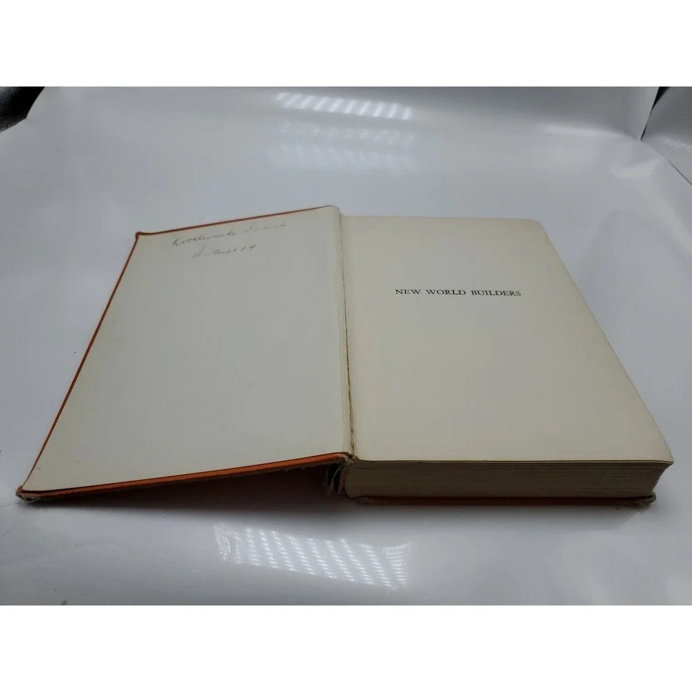 New World Builders Thrilling Days With Lewis And Clark Hardcover Book 1937